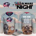 Columbus Blue Jackets Star Wars Night 2026 Limited Personalized Hockey Jersey