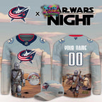 Columbus Blue Jackets Star Wars Night 2026 Limited Personalized Hockey Jersey