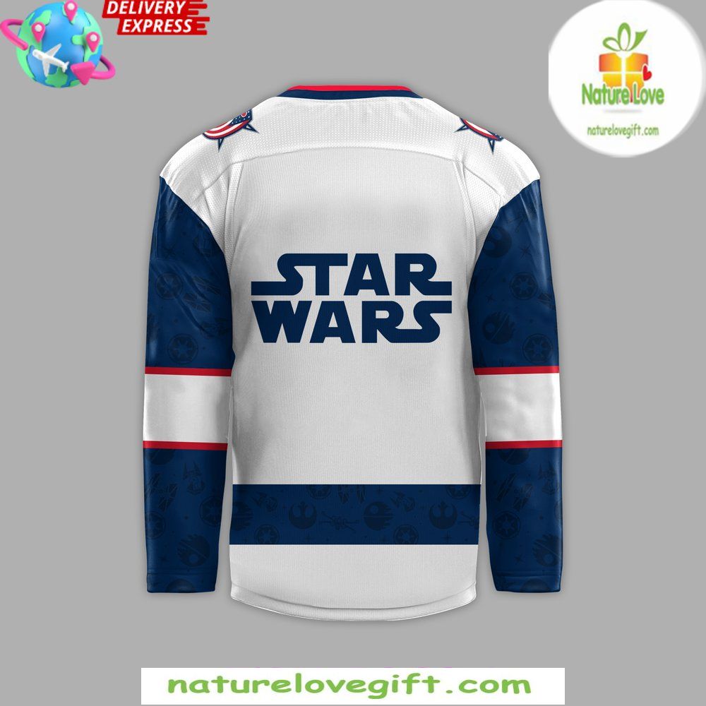 Columbus Blue Jackets Star Wars Night 2026 Hockey Jersey