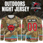 Columbus River Dragons 2026 Outdoors Night Hockey Jersey