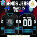 Columbus River Dragons 2026 Legends Night Hockey Jersey