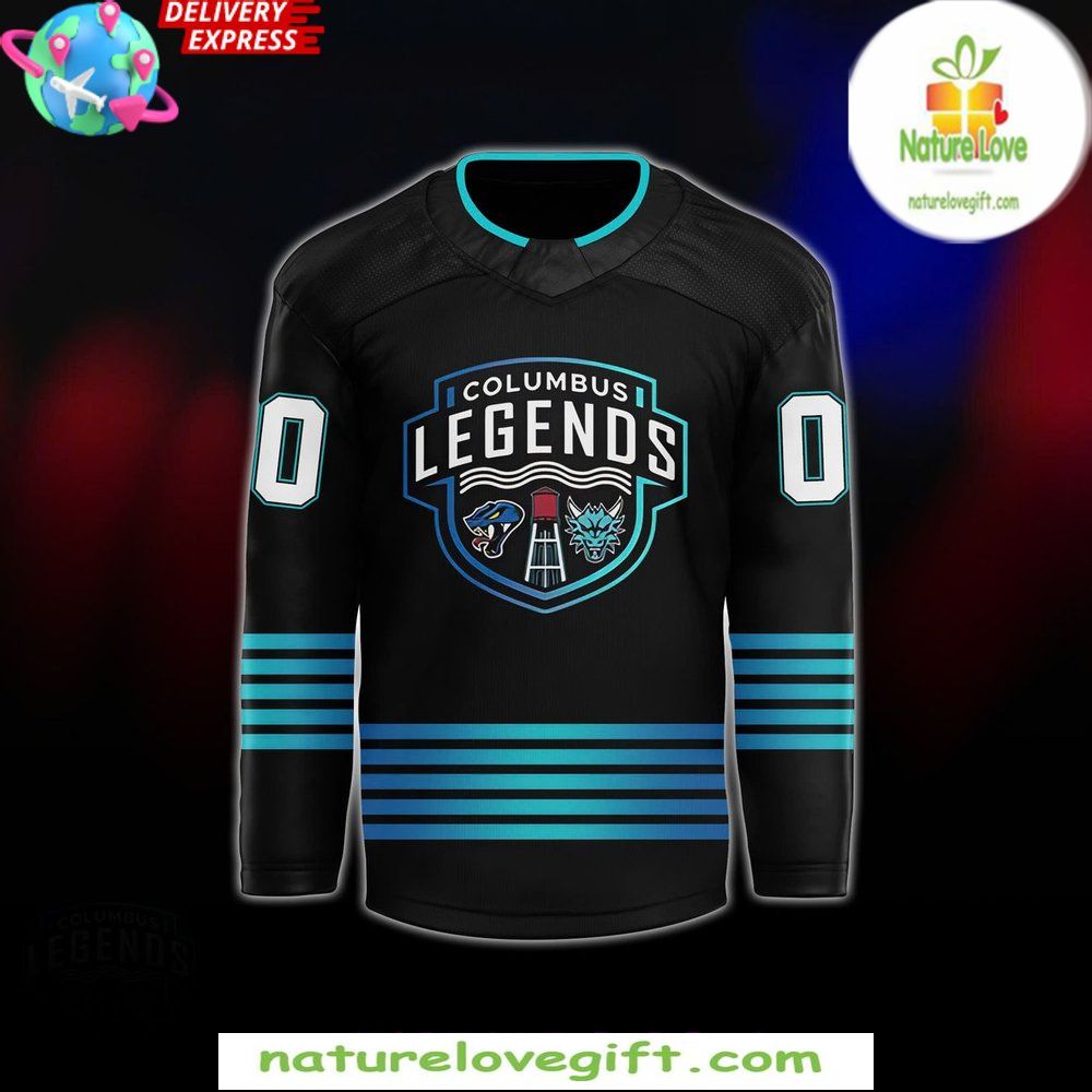 Columbus River Dragons 2026 Legends Night Hockey Jersey