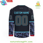 Military Night Hockey Jersey Columbus River Dragons Special