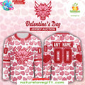Columbus River Dragons Valentine Jersey Auction Hockey Jersey