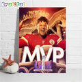 Congratulations Patrick Mahomes 3x Super Bowl MVP Poster Canvas