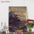 Creed July 24 2024 PNC Music Pavilion in Charlotte NC Wall Art Poster Canvas