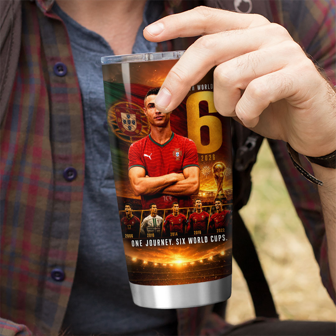 Cristiano Ronaldo x Portugal National Football Team Tumbler Cup – HOATT19289