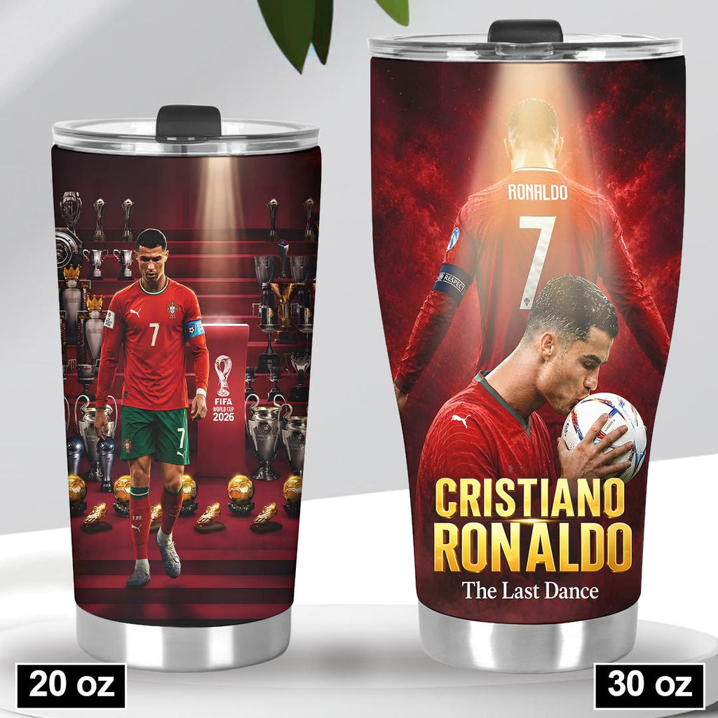 Cristiano Ronaldo x Portugal National Football Team Tumbler Cup – HOATT19386