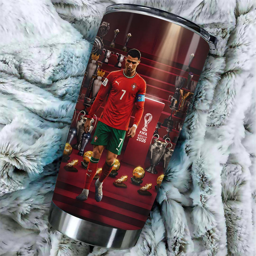 Cristiano Ronaldo x Portugal National Football Team Tumbler Cup – HOATT19386