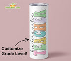 Custom Grade Level Teacher 20 oz Tumbler Back to School Gifts