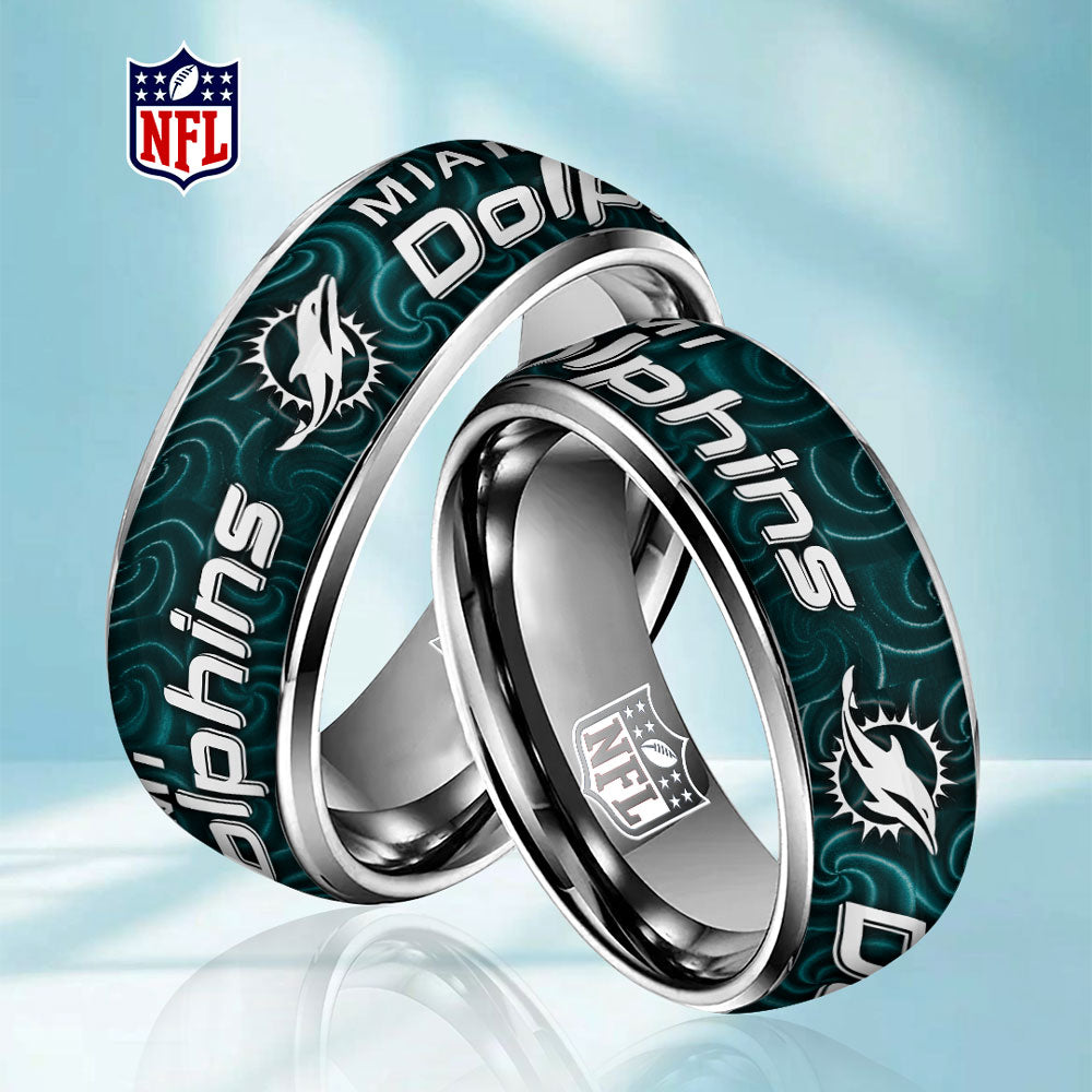 Miami Dolphins Custom Alloy Ring – GNE4411