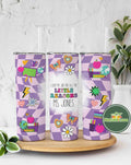 Love My Job Little Reasons Custom Teacher Name 20 oz Skinny Tumbler Gift for School