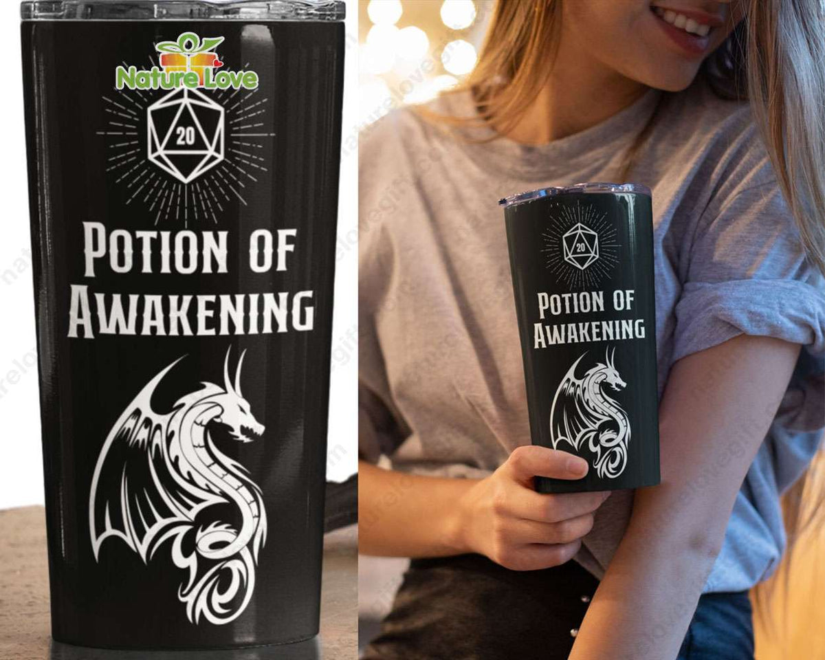 DND Potion of Awakening Tumbler DnD Dungeons and Dragons Gift