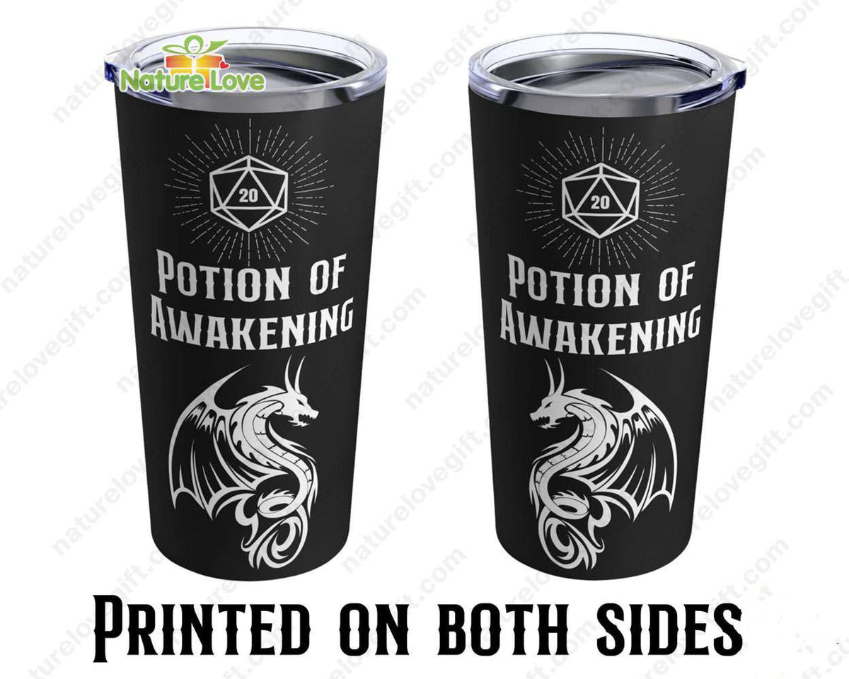 DND Potion of Awakening Tumbler DnD Dungeons and Dragons Gift