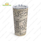 DND Map Cartography Pathfinder Tumbler DnD Dungeons and Dragons Gift