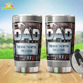 Dad The Man The Myth The Legend Tumbler, Mechanic Dad Tumbler, Gift for Dad