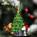 Dallas Cowboys Snoopy Peanuts Custom Christmas Ornament Xmas Tree Decorations
