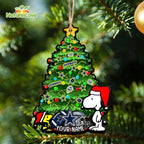 Dallas Cowboys Snoopy Peanuts Custom Christmas Ornament Xmas Tree Decorations