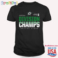 Dallas Stars 2024 Central Division Champions Stanley Cup Playoffs T Shirt