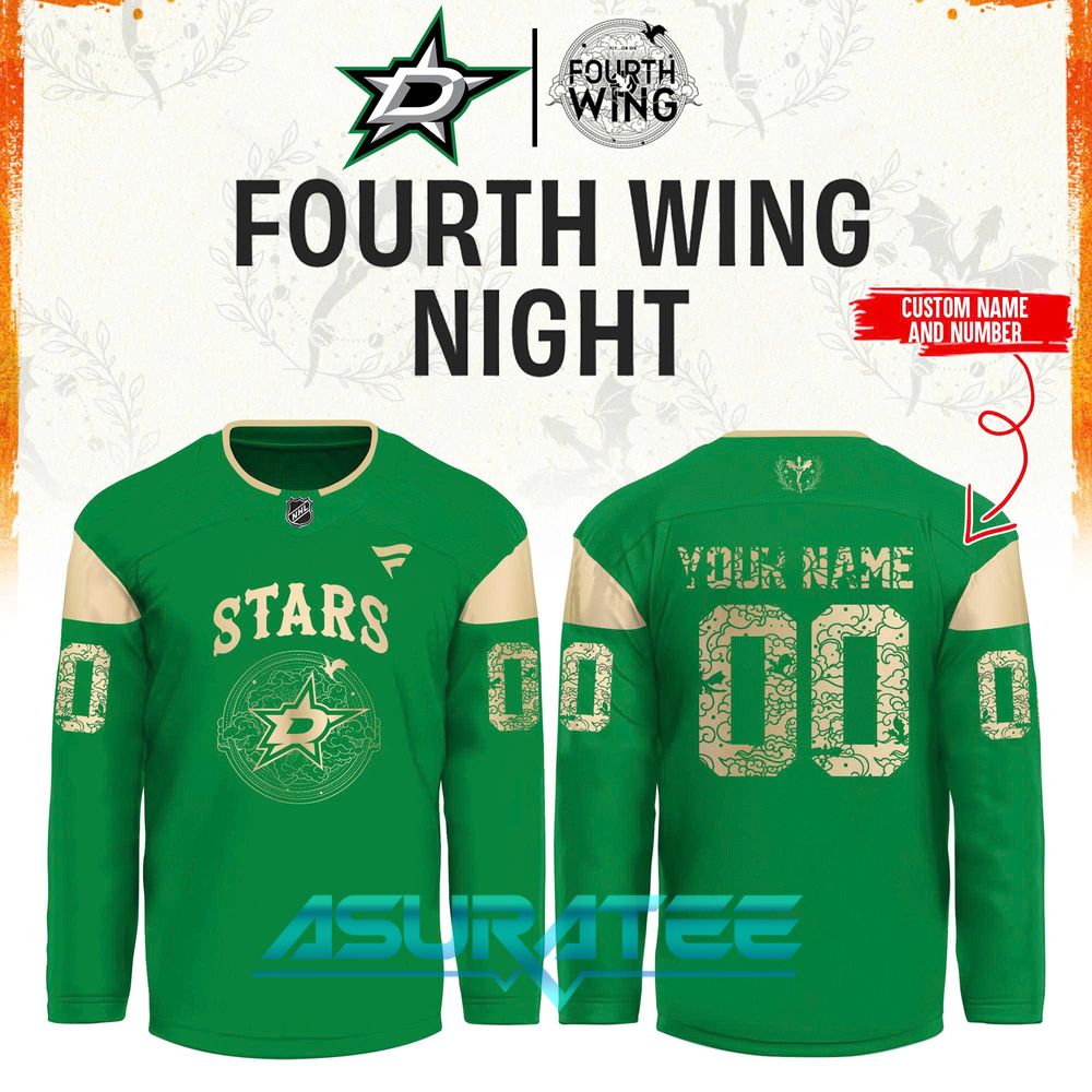 Dallas Stars x Fourth Wing Night 2026 Hockey Jersey
