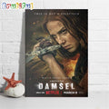 Damsel This Is Not A Fairytale Millie Bobby Brown Only On Netflix March 8 2024 Wall Art Poster Canvas
