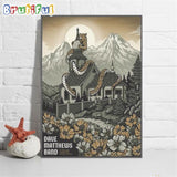 Dave Matthews Band April 2024 Gasometer Vienna Austria Wall Art Poster Canvas
