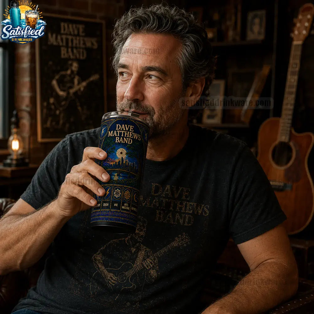 Dave Matthews Band Stainless With Handle Tumbler