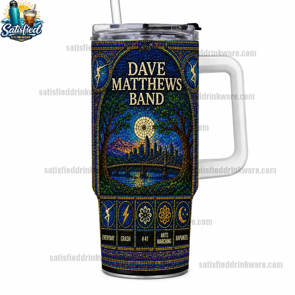Dave Matthews Band Stainless With Handle Tumbler