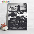 David Gilmour Launching Royal Albert Hall Residency 2024 Tour Poster Canvas Art