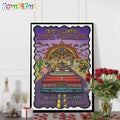 Dead And Company July 4-6 2024 Las Vegas Sphere NV Tour Wall Art Poster Canvas