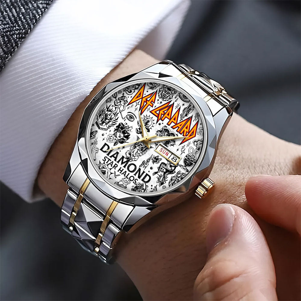 Def Leppard Alloy Luxury Quartz Watch – TANTN17836