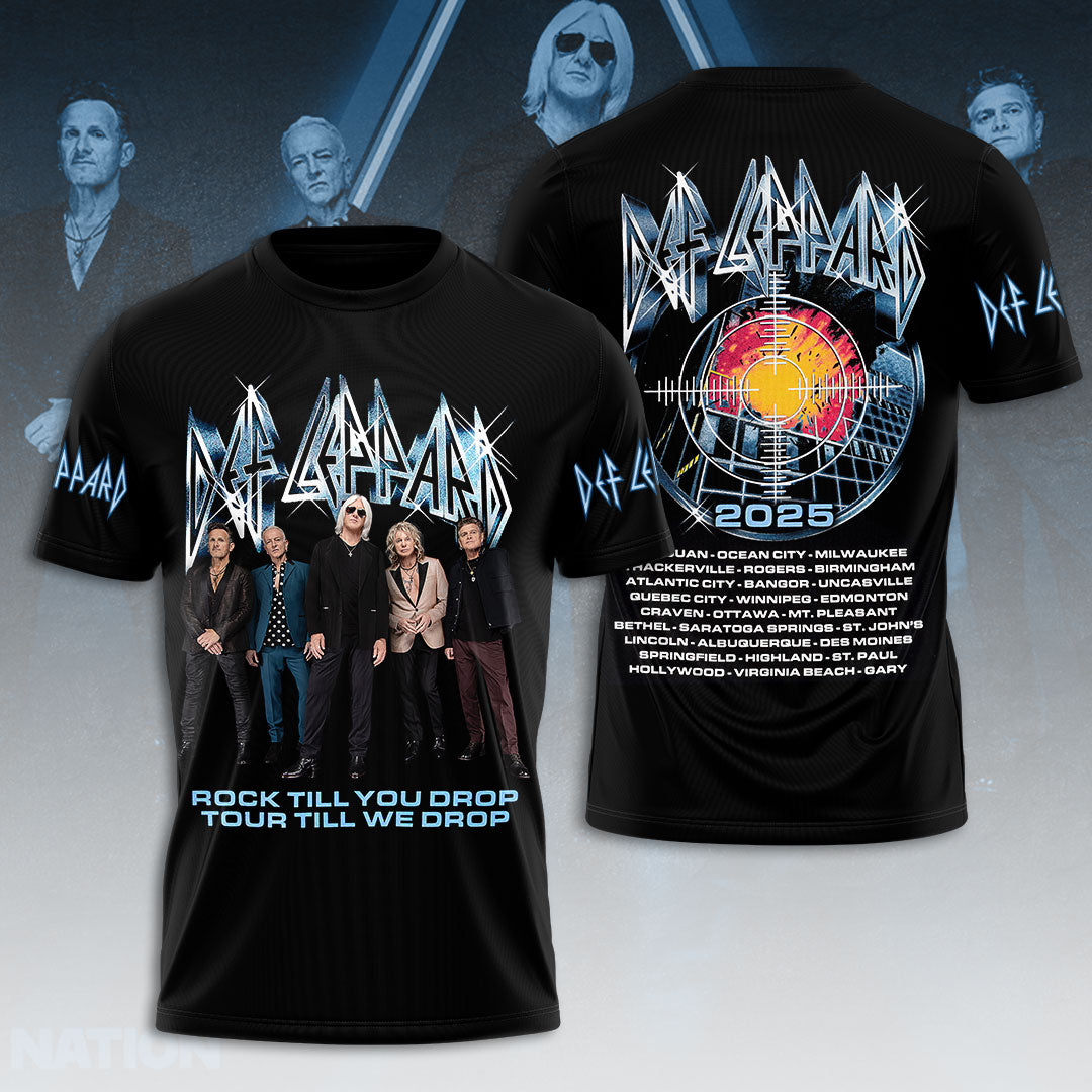 Def Leppard 3D Apparels – HOATT 10756