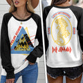 Def Leppard Tour 2026 Round Neck Raglan Sleeve Sweatshirt – TANTN24679