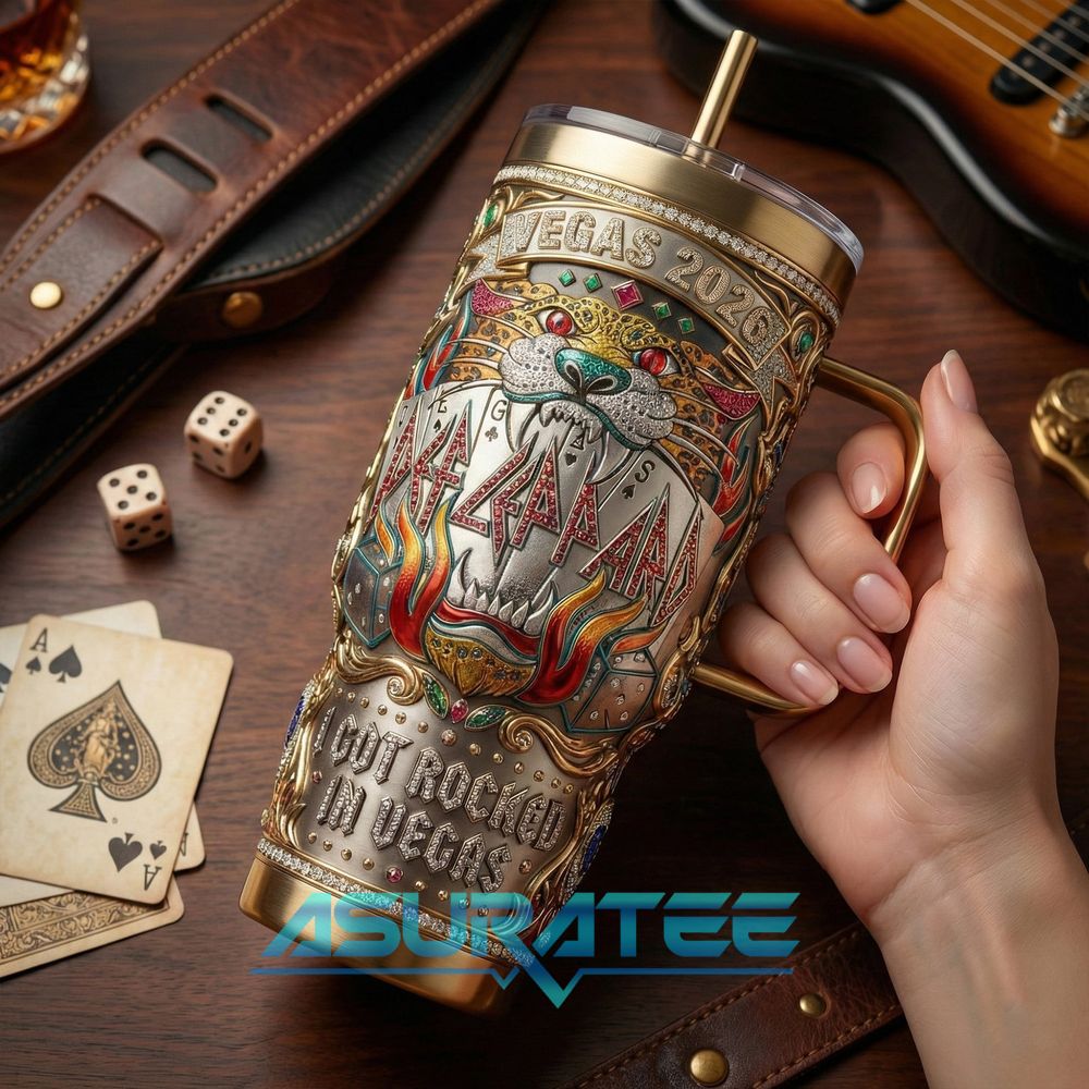 Def Leppard Vegas 2026 Limited Edition YETI Tumbler