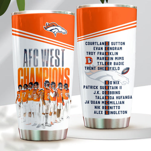 Denver Broncos 2025 AFC West Champions Tumbler Cup – HOATT15404