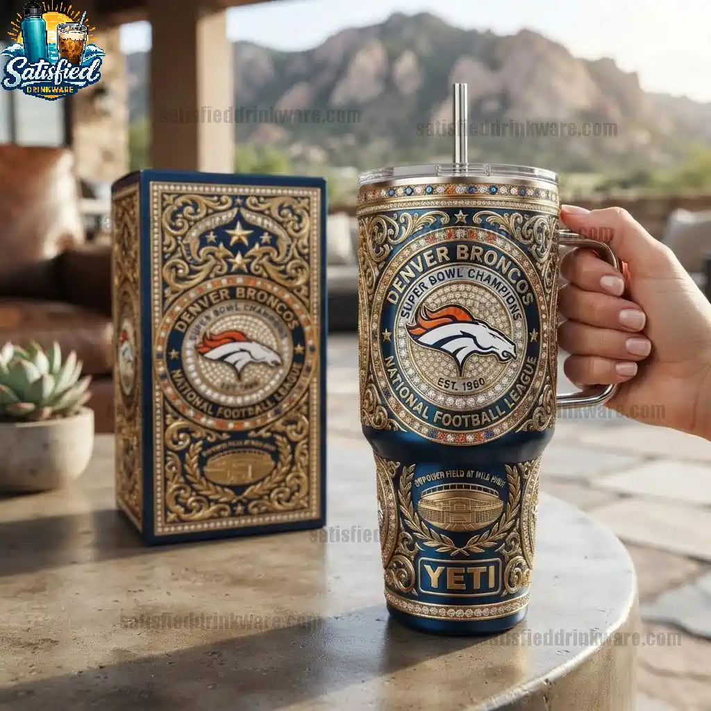 Denver Broncos 40oz Collector Edition Insulated Tumbler 2026