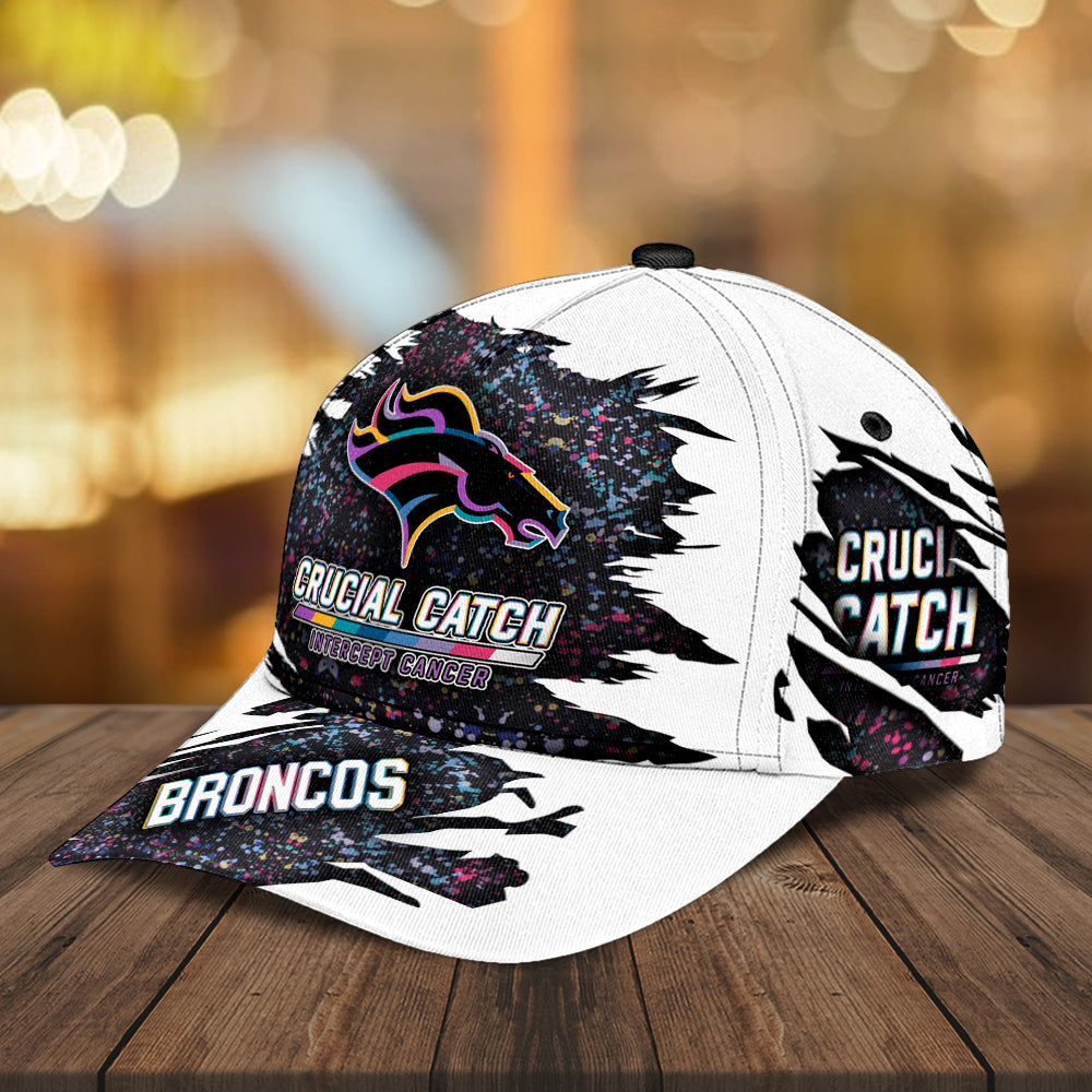 Denver Broncos x Crucial Catch Intercept Cancer Classic Cap – MAITM12956