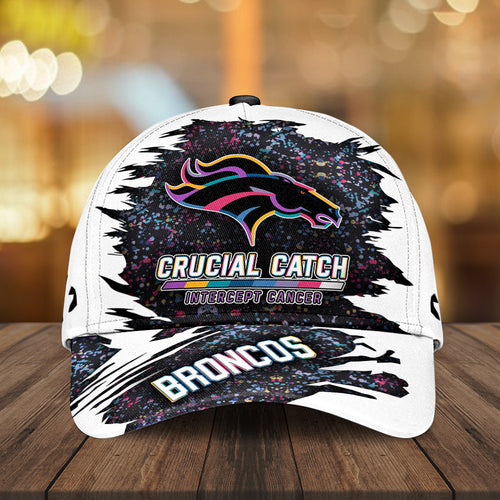 Denver Broncos x Crucial Catch Intercept Cancer Classic Cap – MAITM12956