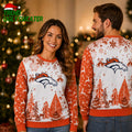 Denver Broncos Special Christmas Ugly Sweater Design