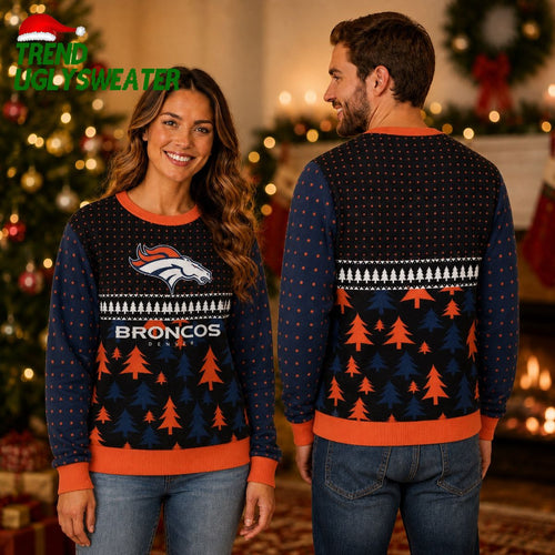 Denver Broncos Ugly Sweater Christmas Show Team Spirit