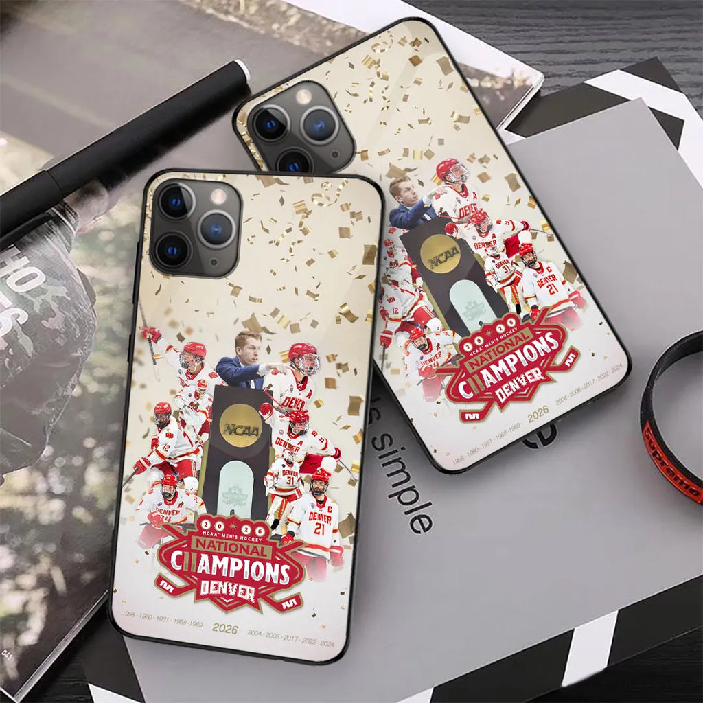 Denver Pioneers 2026 Men's Ice Hockey National Champions Phone Case – TANTN22374
