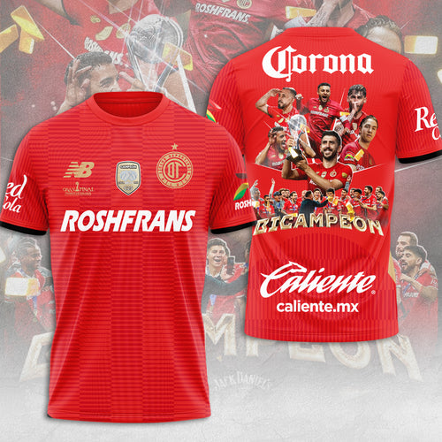 Deportivo Toluca F.C 3D Apparel – MAITM14088