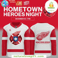 Detroit Red Wings Hockey Jersey Hometown Heroes Night Special