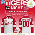 Detroit Red Wings 2026 Hockey Jersey Tiger Night Edition
