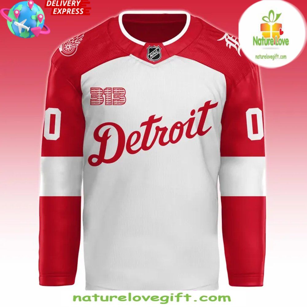 Detroit Red Wings 2026 Hockey Jersey Tiger Night Edition