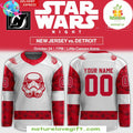 Star Wars Red Wings 2026 Custom Hockey Jersey Night
