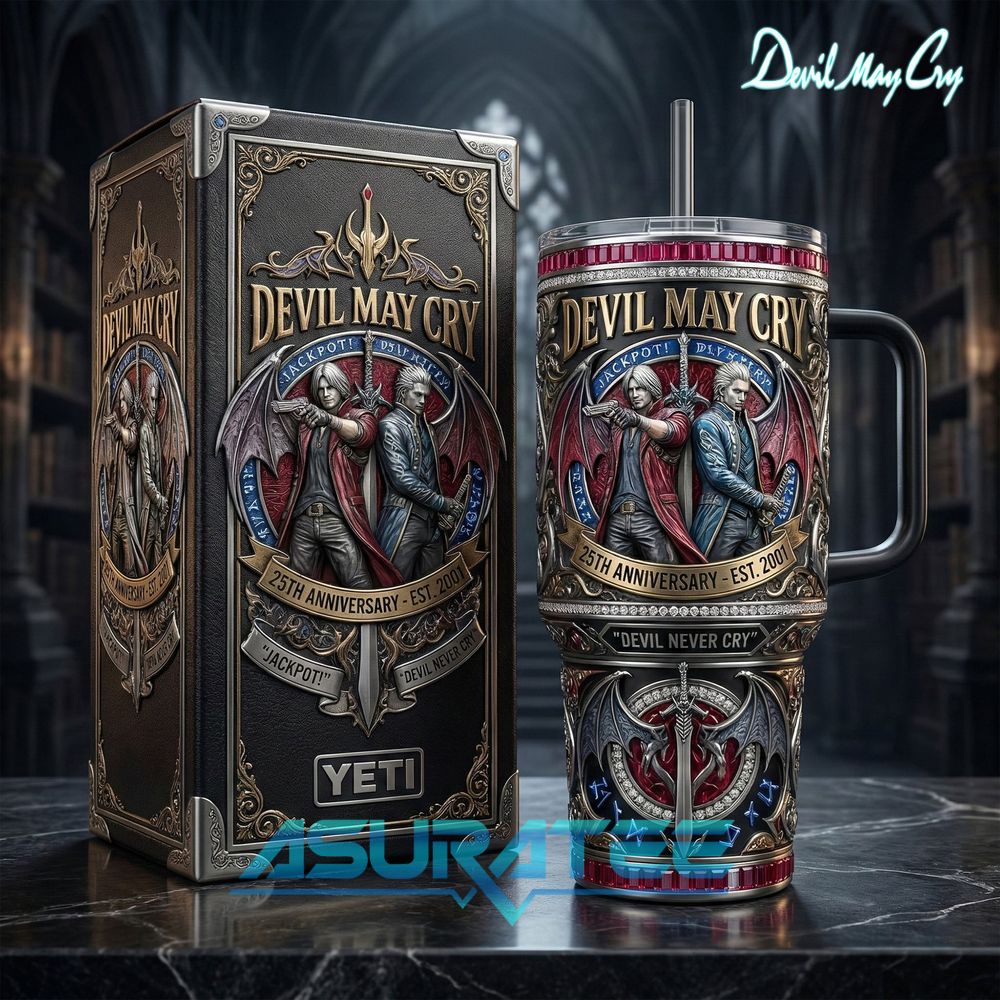 Devil May Cry 25th Anniversary 2026 Special YETI Tumbler