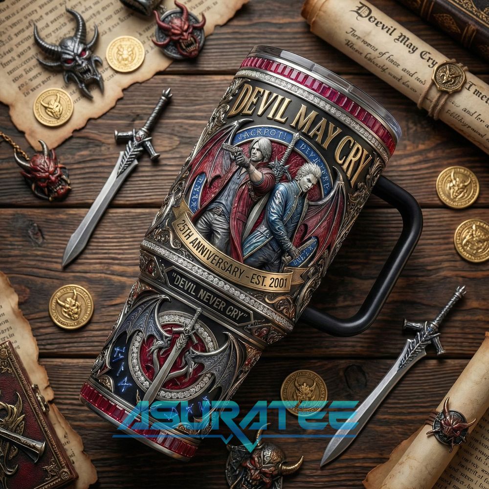Devil May Cry 25th Anniversary 2026 Special YETI Tumbler