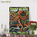 Dirty Heads July 12 2024 Holmdel New Jersey Tour Wall Art Poster Canvas