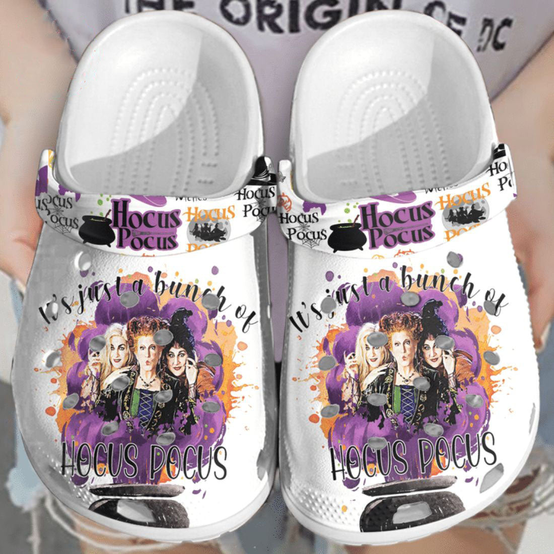 Disney Sanderson Sisters It’s Just A Bunch Of Hocus Pocus Crocs